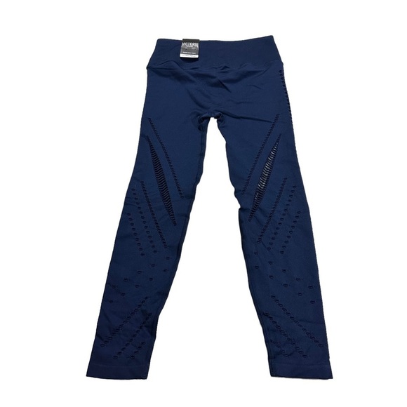 Victorias Secret Sport Seamless Stretch 7/8 Tight Women Blue Legging Sz Sm NWT - Picture 8 of 14